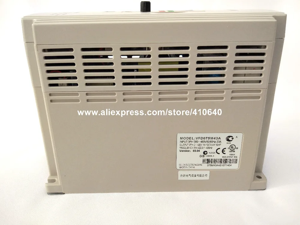 Delta Inverter 7.5KW VFD075M43A (12)