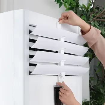 

Adjustable vertical air conditioner Cover Windshield Air Conditioning Outlets Shutter Board Wind Guide Board Straight Anti-wind