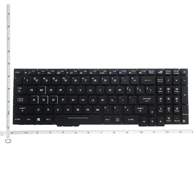 Teclado dos Eua sp ru para Asus Gl553 Gl553v Gl553vw Zx553vd Zx53v Zx73 Fx553vd Fx53vd Fx753vd Gl753ve Gl753vd - Imagem 4