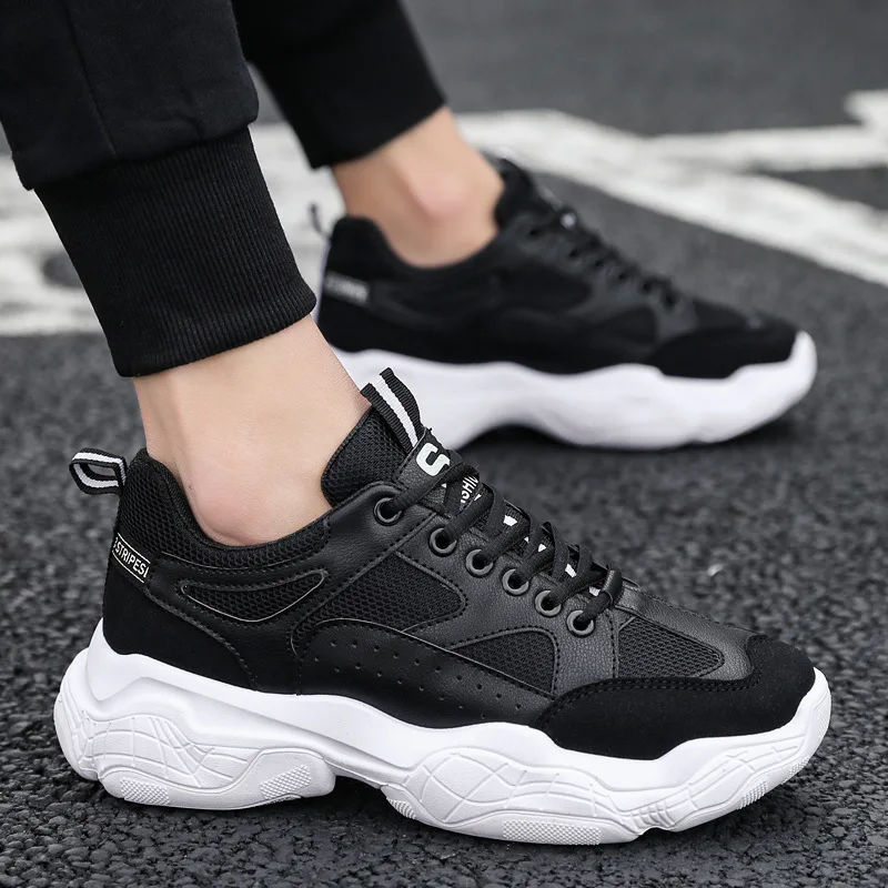 

Men Fly-kit Mesh Coconut Trendy Shoes Fashion Breathable Casual Sports Shoes Men Shoes