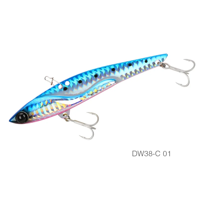 DW38-C-01 TSURINOYA для рыбалки приманки DW38-C 105 мм 35 г блесна металлическая приманка на дальние расстояния бас приманки полная плавающая Слои искусственная приманка - Цвет: DW38-C-01