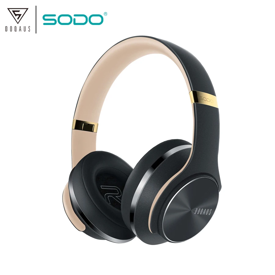 DOQAUS V5 EQ Mode Wireless Headphone NFC 2 in1 Twist out Bluetooth 5.0