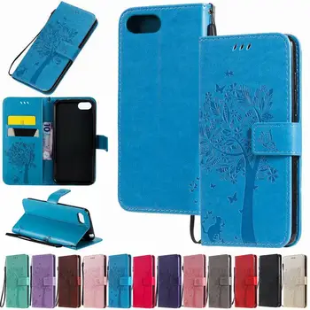 

Case For Huawei Honor 7A 7 A Case Cover 5.45 inch Wallet Leather Flip Funda 3D Tree Luxury Phone Book On Honor 7A Pro Case 5.7"