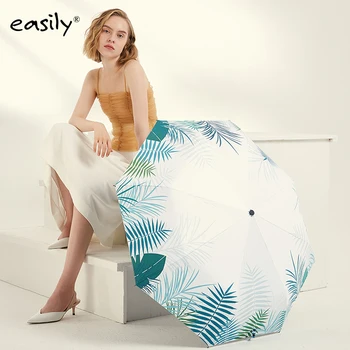 

Beautiful Umbrellas Rain Women Mini Pocket Parasol Luxury Folding Strong Windproof Beach Umbrella Sombrilla Personalized Gift E5