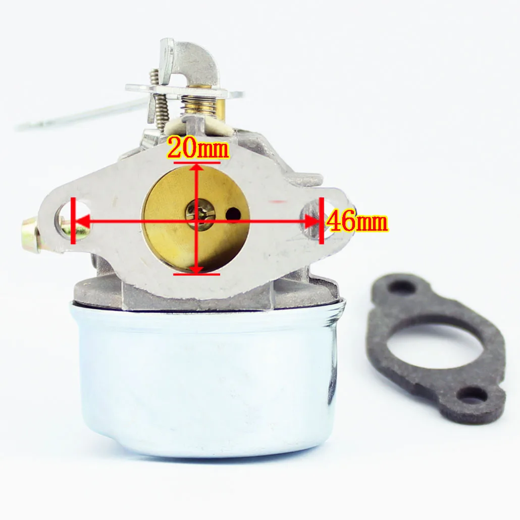 Yingshop - Carburador Compatible Con Tecumseh 632537 632537A 632561 632562 640093 640309 TC-640093 TC-640309 HSK845 HSK850 TH139SA TH139SP 8204E 8221E 8221F 8222E 8327D 8344F 8702D MFG 5278 1446 1540
