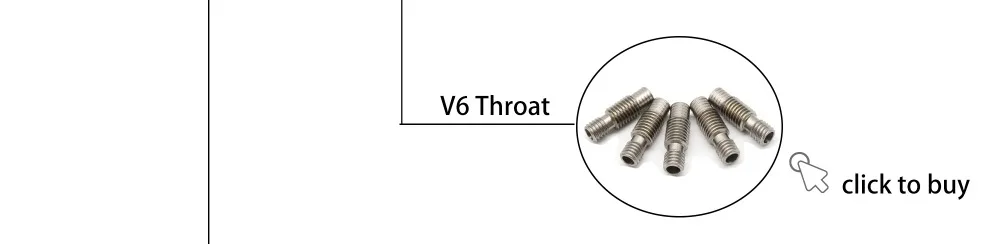 V6 J-head 12V 24V все металлические Hotend Уэйд или экструдер Bowden в нагреватель термистор Вентилятор Насадка теплоотвод для 1,75/3 мм 3D-принтеры часть