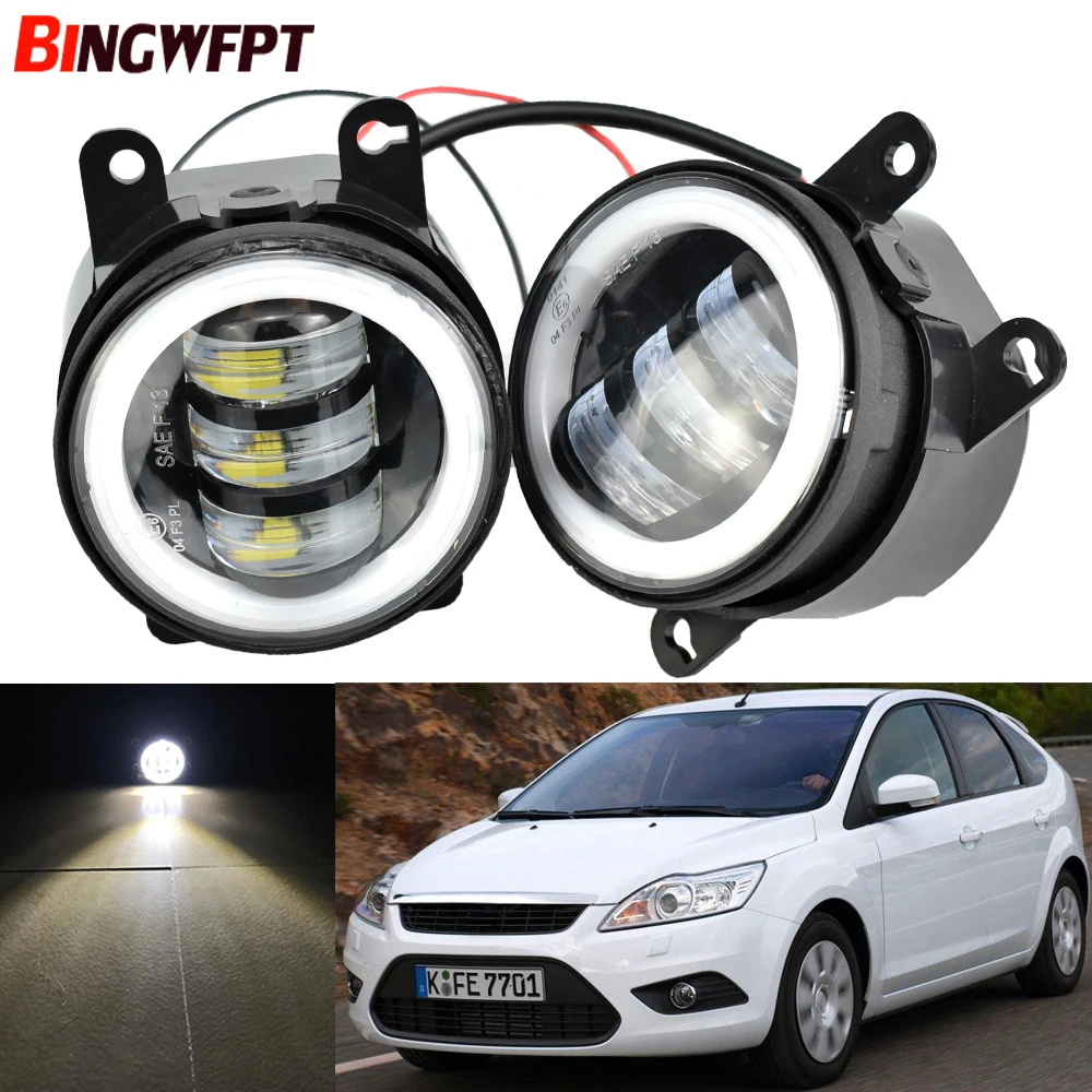 Автомобильные светодиодные противотуманные светильник 12V H11 для FORD focus 2 фокус 3