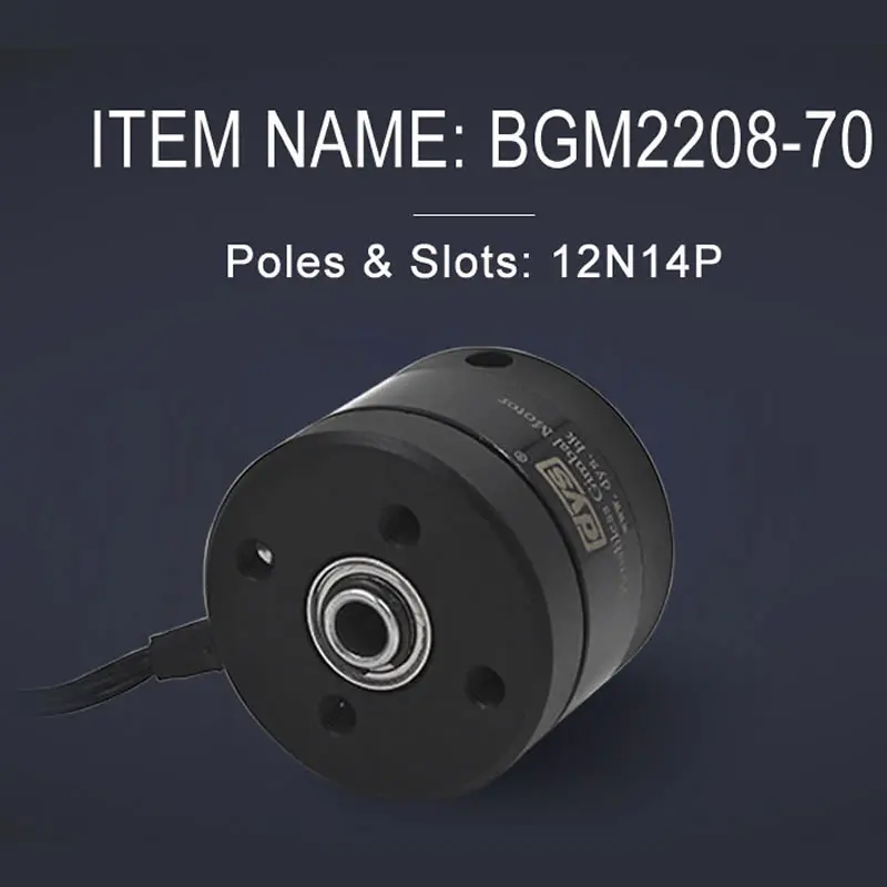 DYS бесщеточный карданный мотор BGM2208 70TFor Gopro3 3 + крепление для камеры