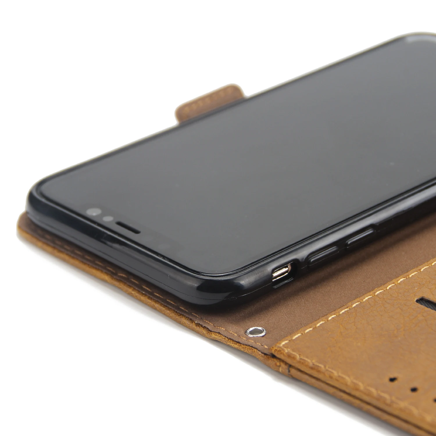 Ретро Роскошный кожаный чехол для iPhone XS Max XR X Внешний три с отделением для карт, на магните флип-бумажник подставка для iPhone 8 7 6 Plus чехол