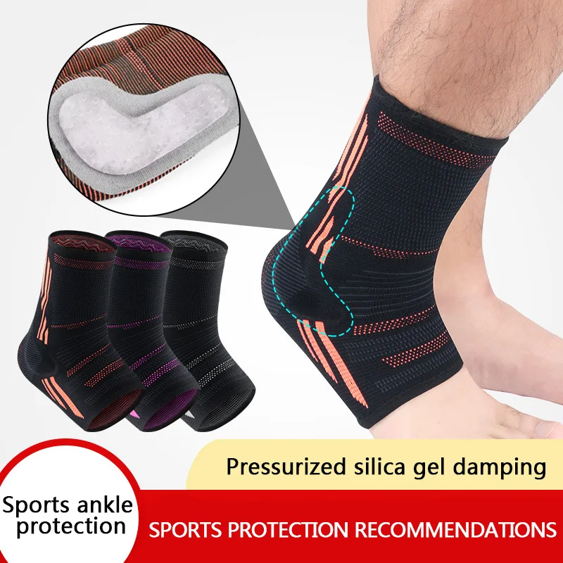 

4 Colors 1PC Ankle Brace Compression Sleeves Relieves Achilles Tendonitis Joint Pain Plantar Fasciitis Socks