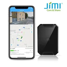 Jimi at1 gps tracker com 6000mah bateria forte ímã monitoramento de voz através da plataforma app 2g gms gps localizador para veículo bicicleta