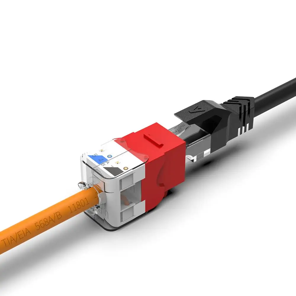 Устройство AMPCOM 10 шт. в упаковке с разъемом для ключей CAT6 без инструментов RJ45 UTP
