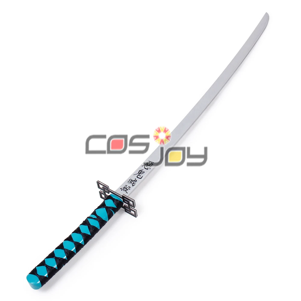 4" Demon Slayer: Kimetsu no Yaiba Tokitou Muichirou меч реквизит косплея из ПВХ 2993