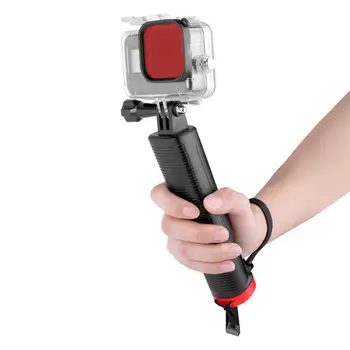 

60m Waterproof Protective Case Underwater Housing Shell Diving Filter Floating Bar for Hero 8 Black Sports Camera Accessories