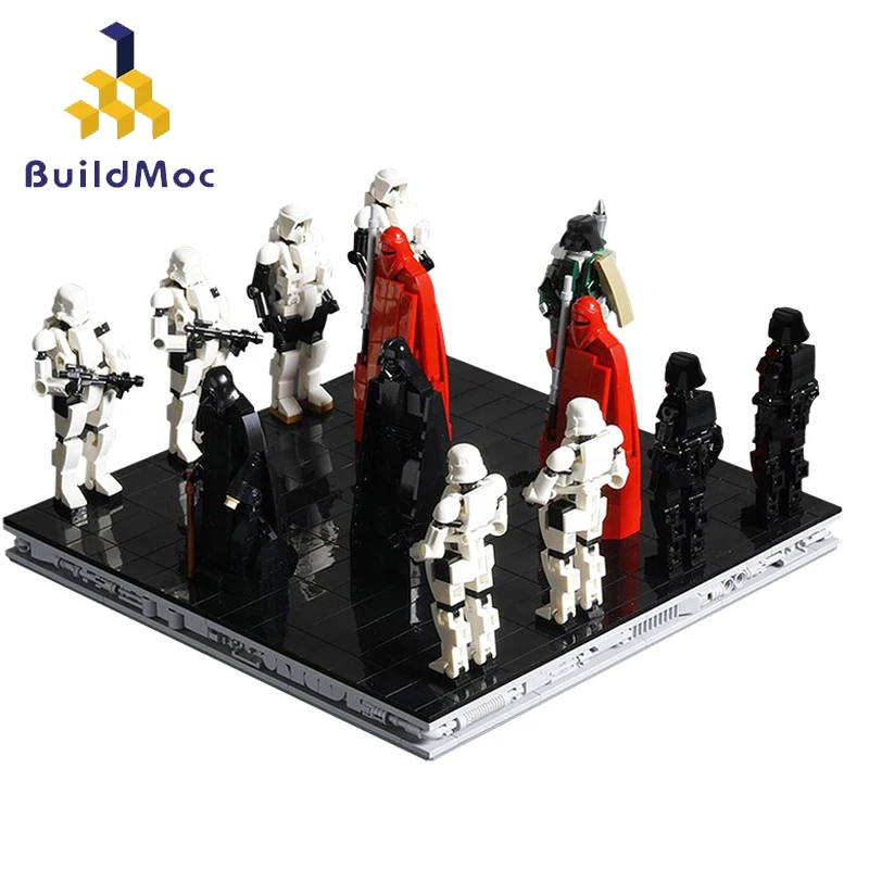 

Creative Character Star Movie Figures The Emperor's Arrival Scene MOC-50609 DIY Dolls Clone Trooper Building Blocks Toys Gifts