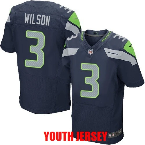 Seattle Russell Wilson Jimmy Graham Tyler Lockett Kam канцлер для молодежных детей Джерси
