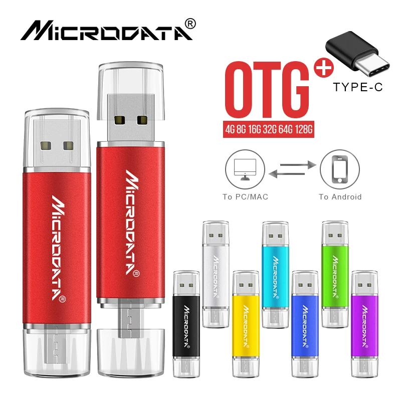 USB-флеш-накопитель с разъемом Type-C 32 ГБ 16 8 4 Гб | Компьютеры и офис