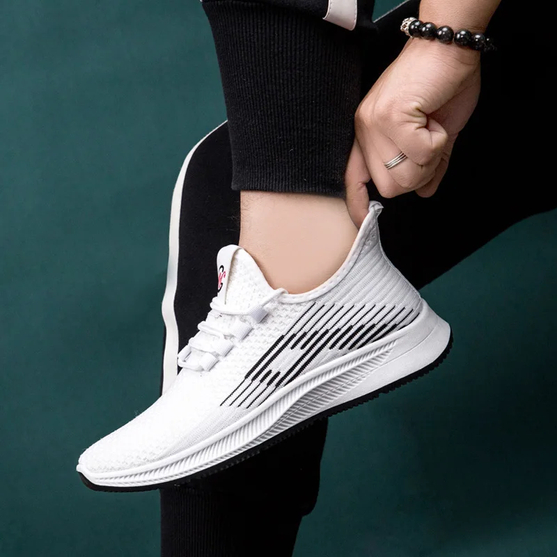 

2019 Autumn Korean-style Trend Fashion & Sports Casual MEN'S SHOES Versatile Outdoor Shoes White Shoes MEN'S Shoes Autumn And Wi