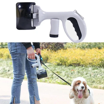 

2pcs Dog Poop Scooper Waste Pick-up Scooper For All Breeds Medium Dogs & Cat