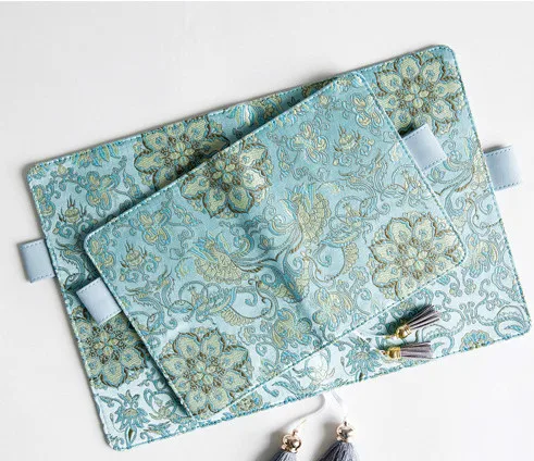 

High Quality Floral Cloth Soft Journal Cover For Standard A5/A6 Fitted Paper Book