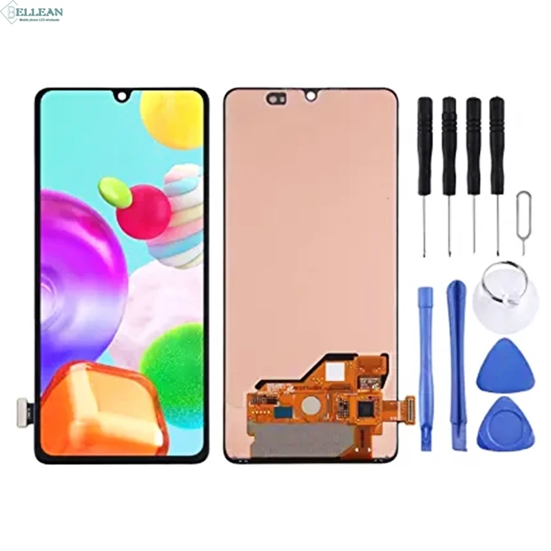 Dinamico para Samsung Display com Tela de Toque Galaxy Painel Vidro Digitador Assembléia 6.1 Polegada A415 Lcd Frete Grátis A41 2 Dinamico para samsung galaxy a41 display com