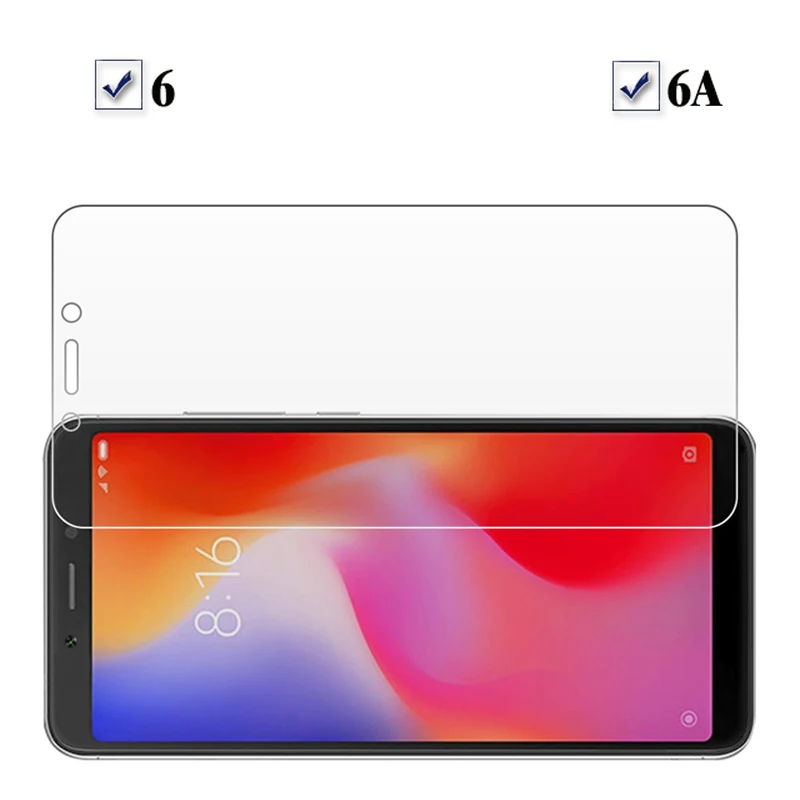 Защитное стекло Redmi6 6A для Xiaomi Redmi 6 A A6 Ksiomi redme My Redmi6A защитная пленка экрана