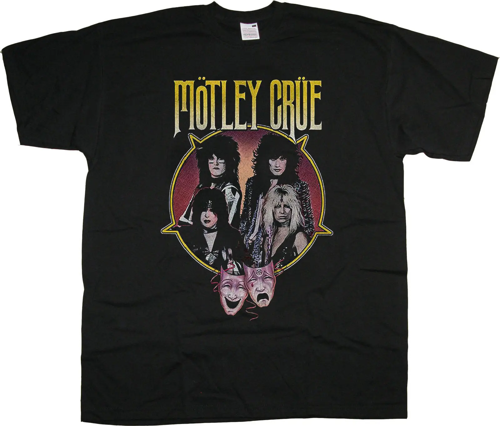 С надписью Mötley Crüe театр болевых ощущений профиль Никки Сикс Оригинальная