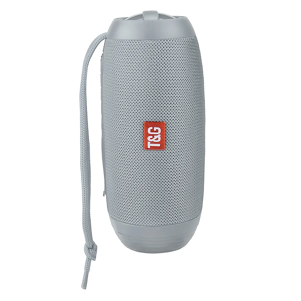 TG602 Wireless Bluetooth Speaker Rechargeable HIFI Portable  USB/TF/FM Radio Audio Wireless Speaker For Mobile Phone 1024#D