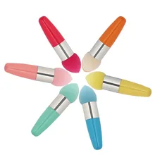 1PC Makeup Sponge Foundation Powder Handle Puff Concealer Cream Brush Smooth Face Beauty Care Puff Make Up Cosmetic Tools