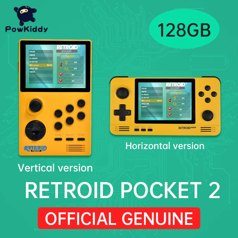 Карманная игровая консоль POWKIDDY ретро-консоль с 3 5 дюймовым IPS-экраном Android и Pandora