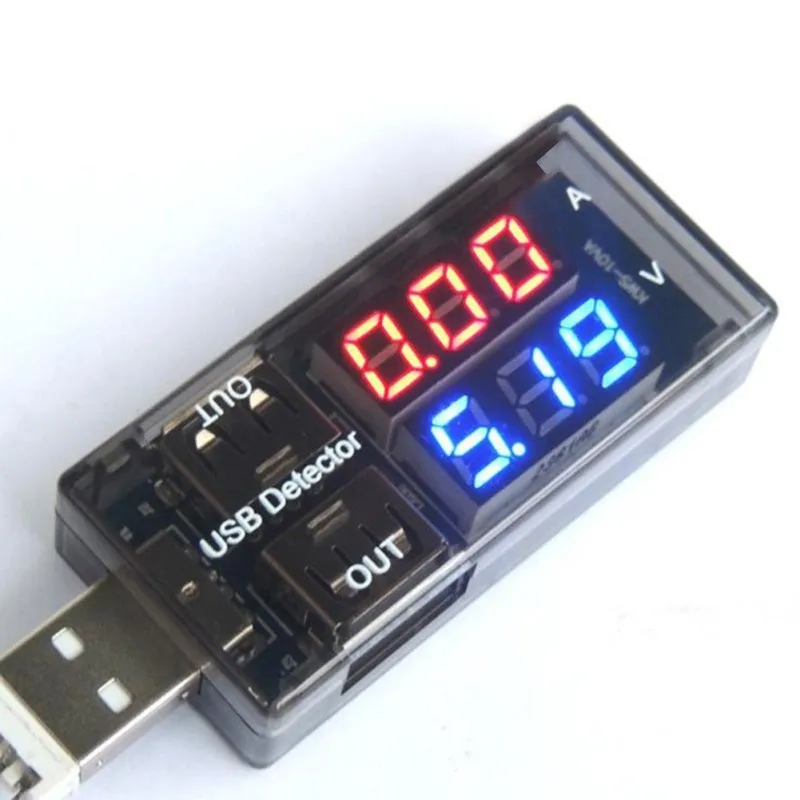Профессиональный USB блок питания батарея Зарядка тестер метр Вольтметр Амперметр метр