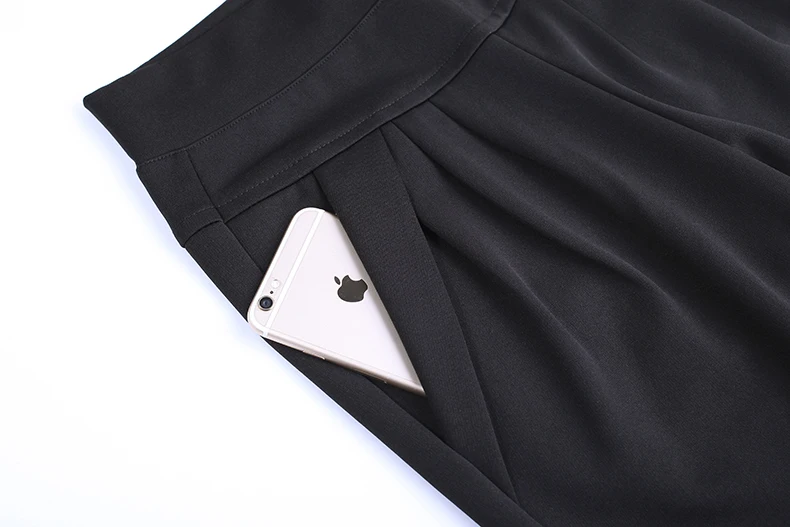 New Autumn Women Casual Loose High Waist Harem Pants Ladies Office Pants Plus Size Trousers S~4XL 5XL 6XL Blue Red Khaki Brown (12)