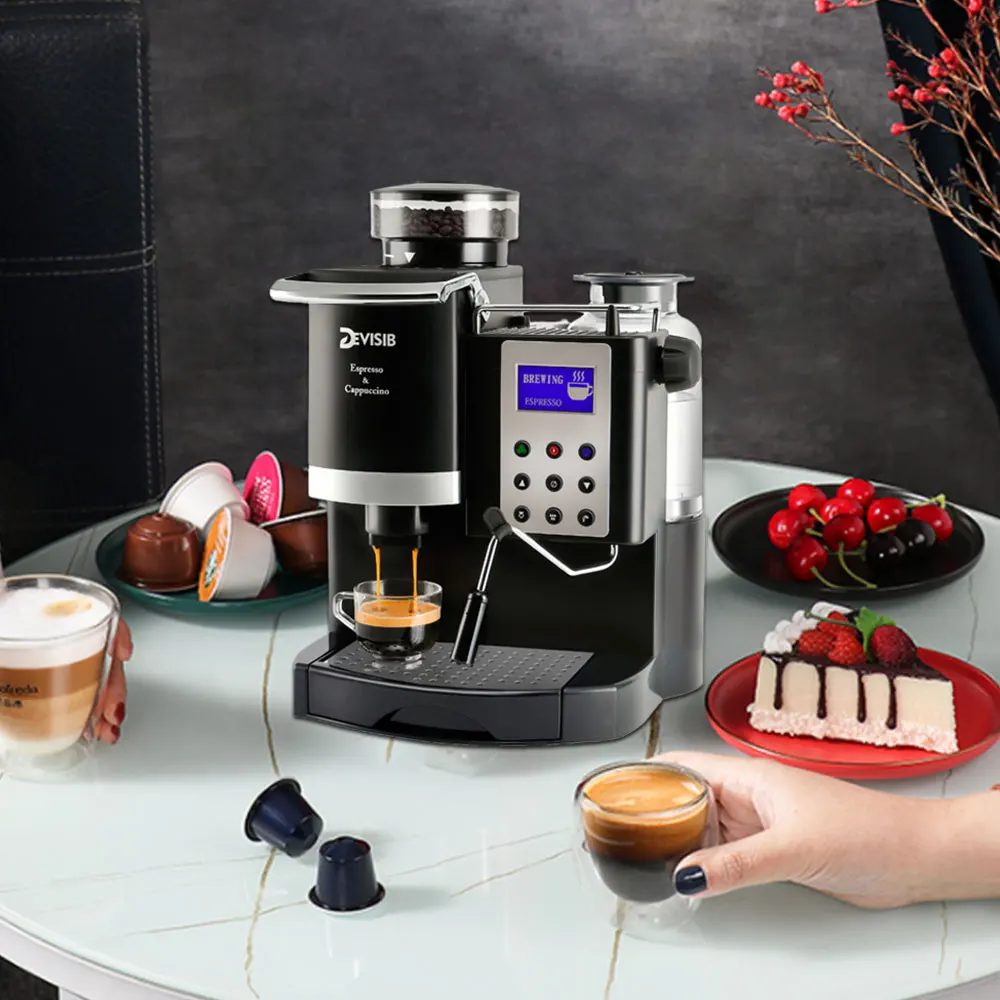 Mesin Kopi Pembuat Espresso Profesional 
