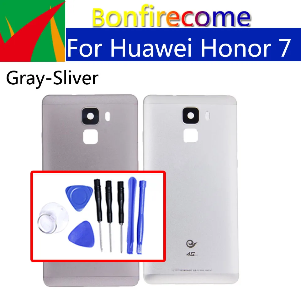 Для huawei Honor 7 задняя крышка батарейного отсека корпуса чехол для Honor7 PLK AL10 L01 корпус