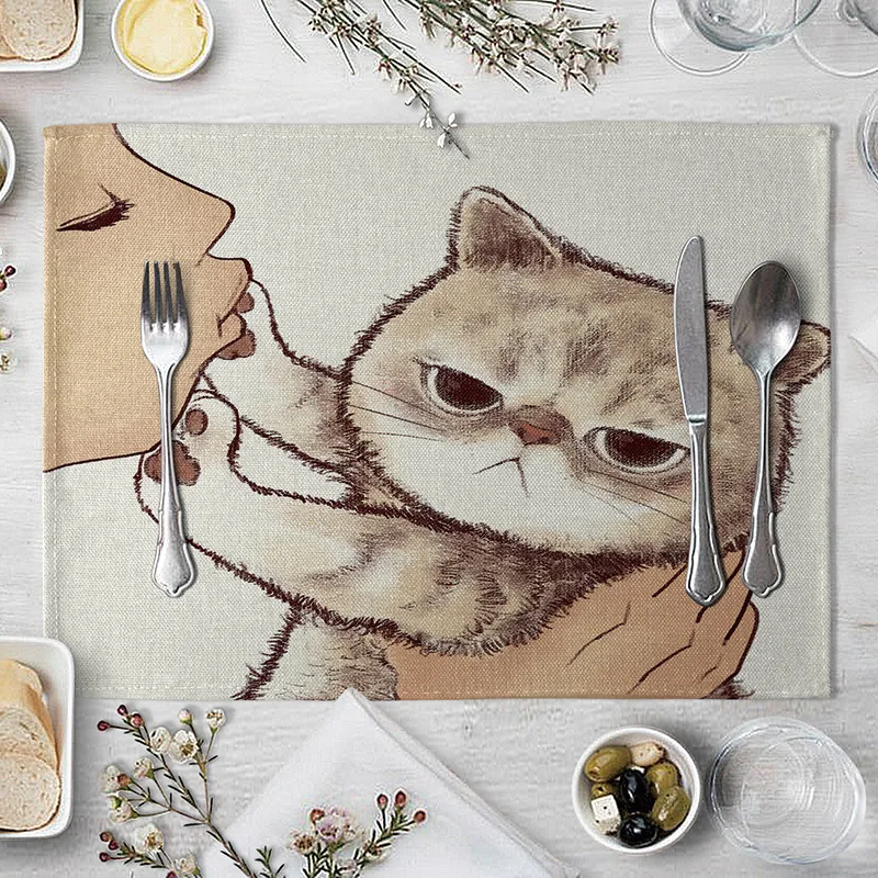 Cat House Placemat Single or Set