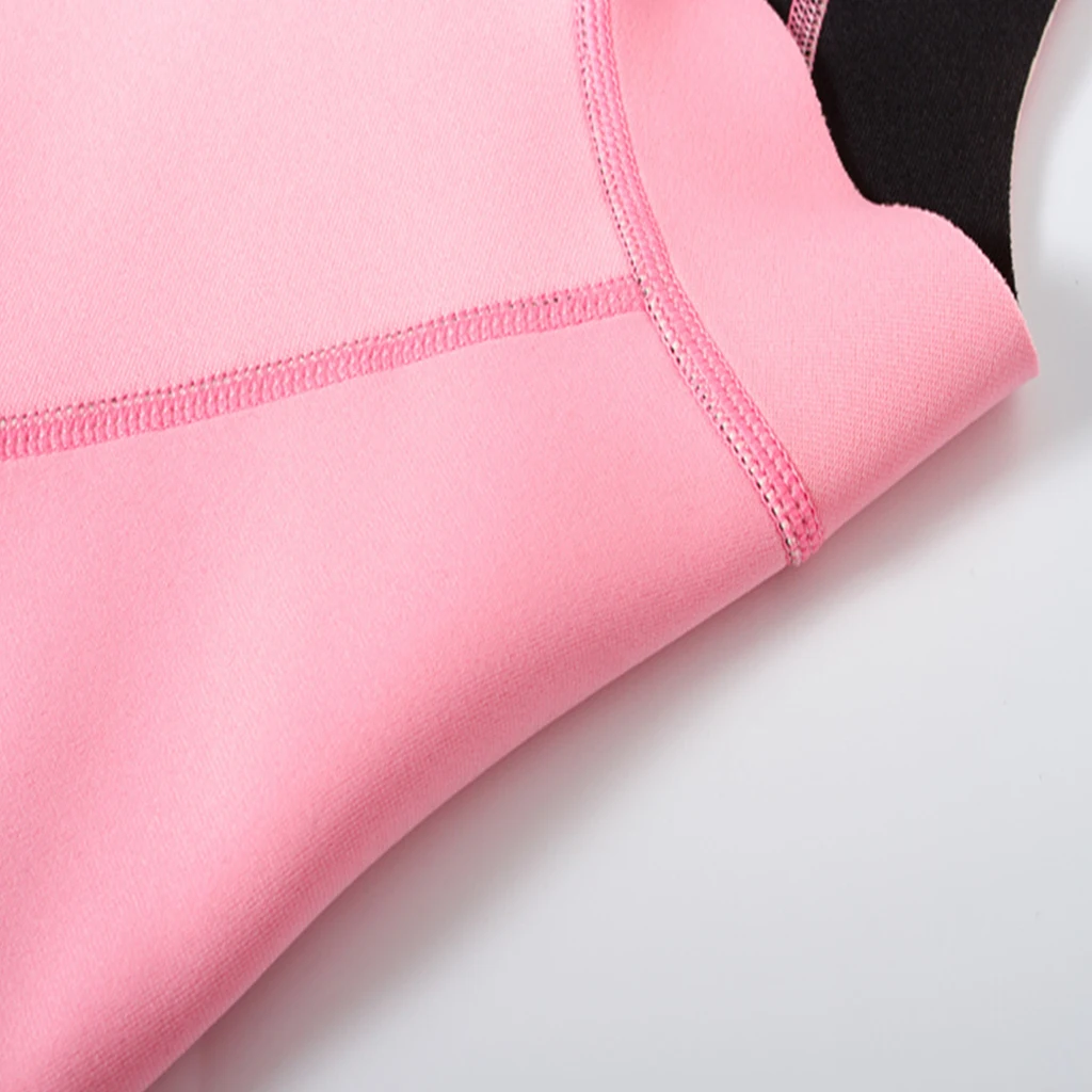 Premium 2mm Neoprene Women Wetsuit Front Zipper For Scuba Diving Swimming Top Pink Women Wetsuit