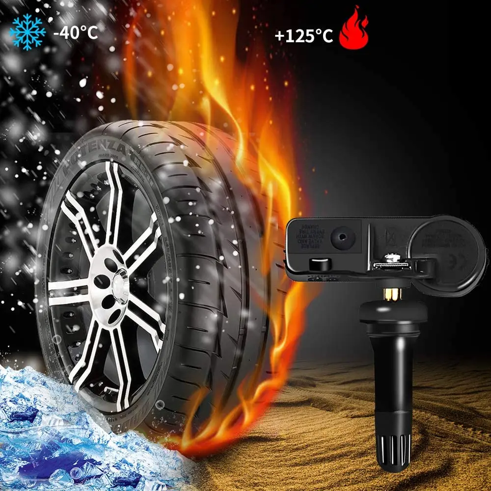 Датчик давления в шинах 9L3Z1A189A TPMS 4 шт. для Ford ession Edge Expedition Explorer Mustang Focus|Системы