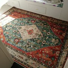 Скандинавские цветочные коврики для гостиной большие красные мягкие коврики/спальни розовый цветочный ковер коврики для пола журнальный столик