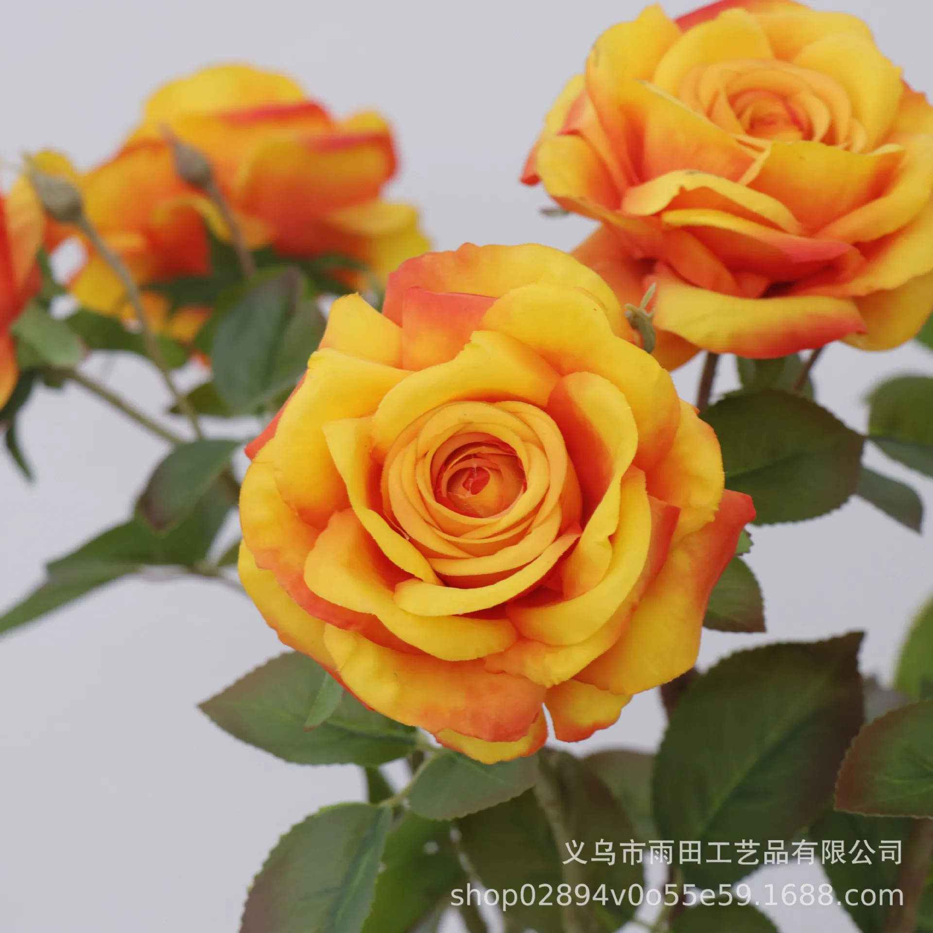 

New Moisturizing Single Head Rose Film Leaves Hand Feeling Branch High Grade Artificial Flowers Furniture Decoration Hot Sale