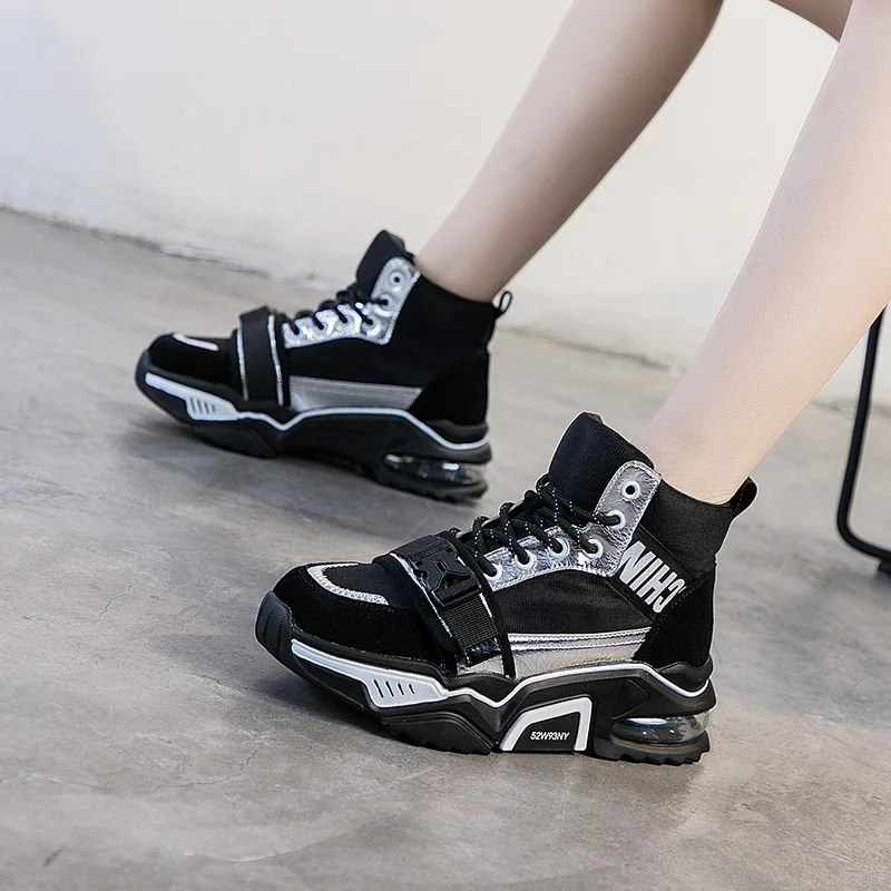

Casual Shoes For Women Fashion Sneakers Autumn Outdoor Vulcanize Shoes Brand Trend Flat Walking Shoes Lady Zapatillas N10-67
