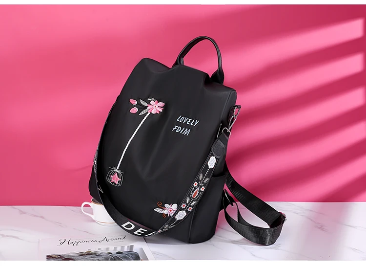 2021 Waterproof Oxford Women Backpack Fashion Anti-theft Women Backpacks Print School Bag High Quality Large Capacity Backpack classy backpack