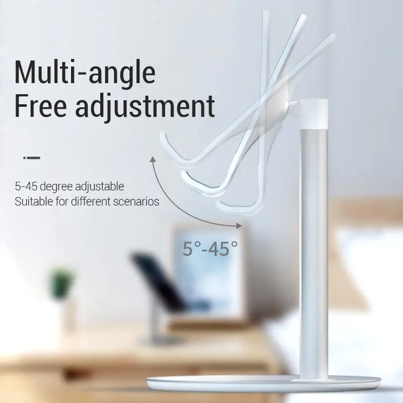 Mobile Phone Holder Stand Cell Phone Tablet Universal Desk Holder for iPhone X 8 7 Samsung Desktop Phone Holder Accessories
