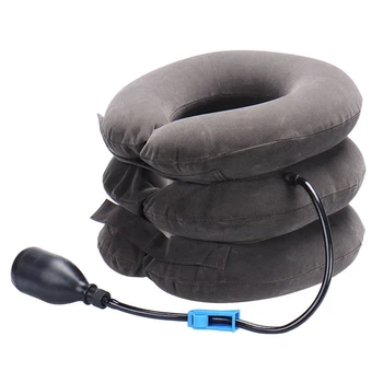 

EASY-Neck Massage Inflatable Collar To Relieve Neck Muscles Reduce Headaches Mild Stretching Of The Cervical Spine