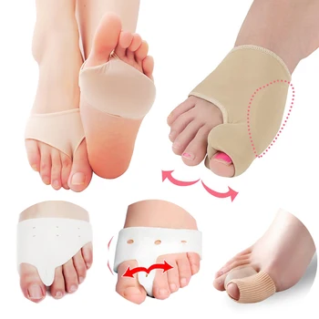 

Foot Splint Protector Orthopedic Silicone Toe Separator Hallux Valgus Bunion Corrector Toe Straightener Pedicure Foot Care Tool