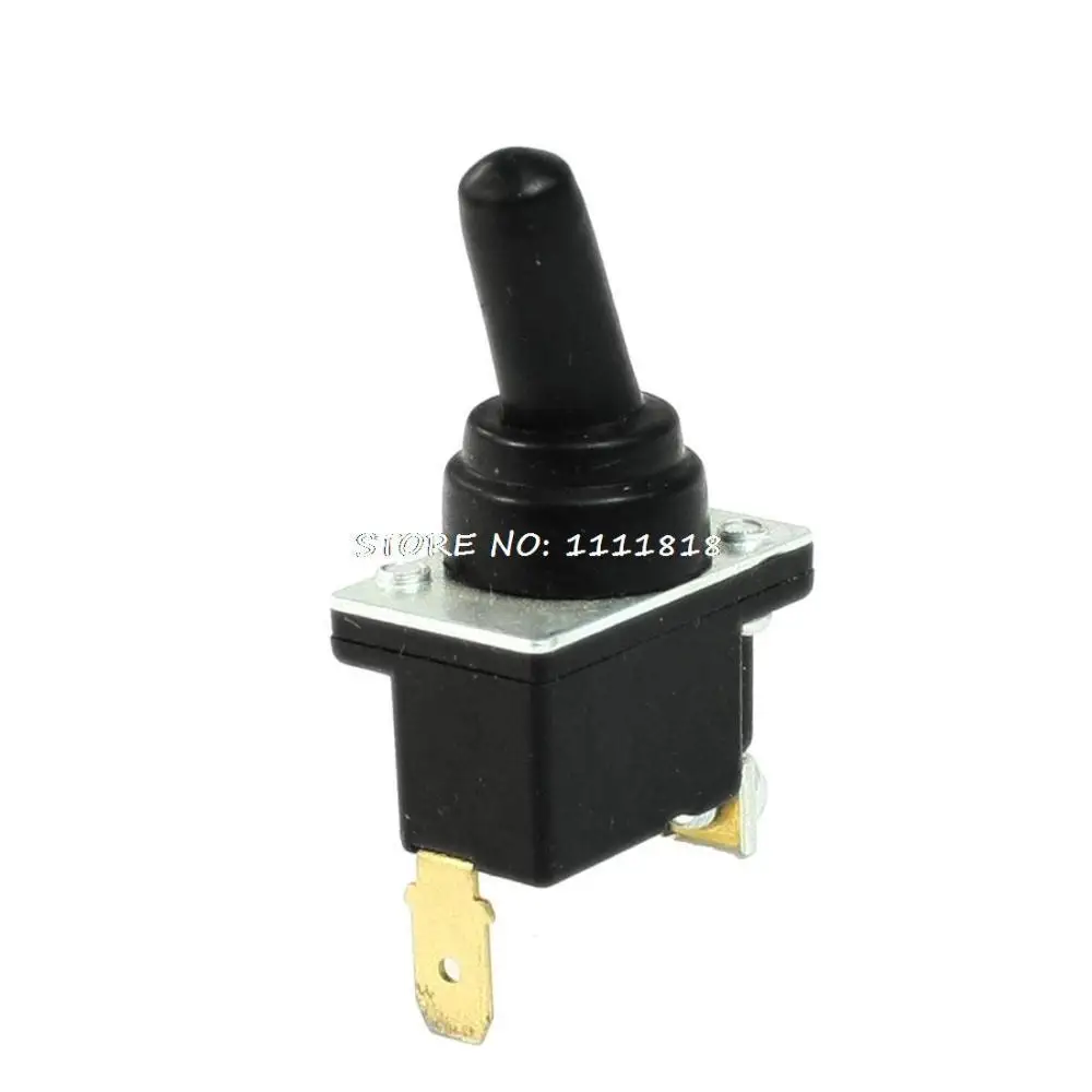 

2-Terminal SPST ON/OFF 2 Position Power Tool Latching Toggle Switch 8A 250V AC