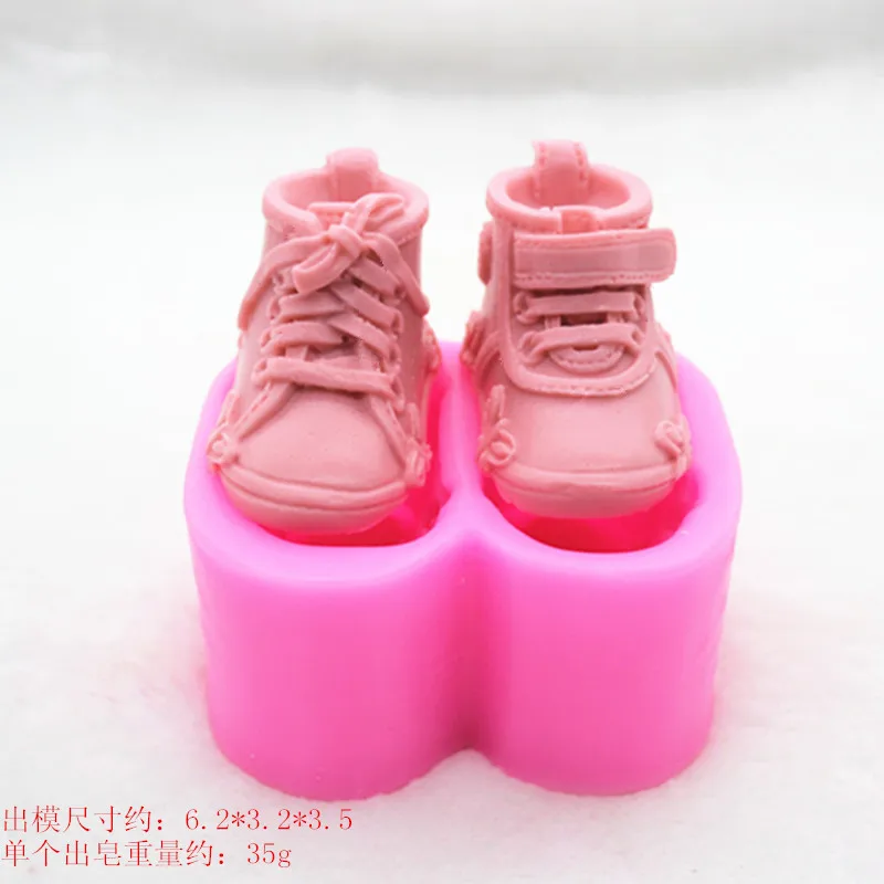 

Shoes Silicone 3d Soap Moulds for Handmade Soap Making Mold