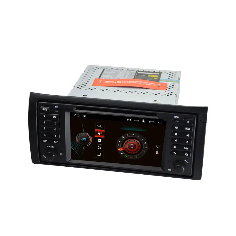 Excellent CarExc 1 Din Android 9.0 Multimedia Support Wireless CarPlay GPS Navigation Radio Car DVD Player for bmw e39 e53 x5 M5 520i 525i 2