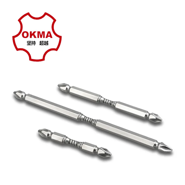 

Okma Industrial Grade Screwdriver Head Japan Cross-Shaped Desan Torque dan shuang tou PH2 Imported from Japan