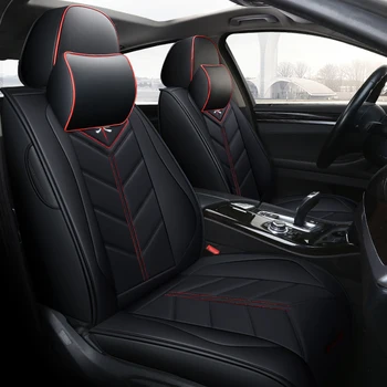 

Full Coverage Eco-leather auto seats covers PU Leather Car Seat Covers for Fengshen h30 s30 fengshen ax7