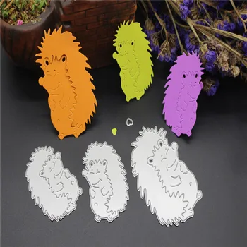 

YINISE Metal Cutting Dies Scrapbooking Stencils Hedgehog DIY Paper Album Cards Making Embossing Folder Craft Die Cut Cuts Mold